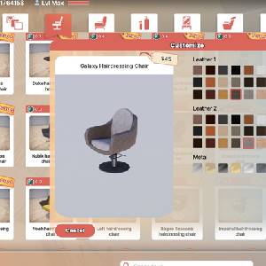 Hairdresser Simulator Personalizzare i Capelli