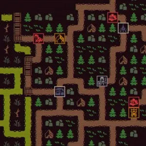 He is Coming - Mappa