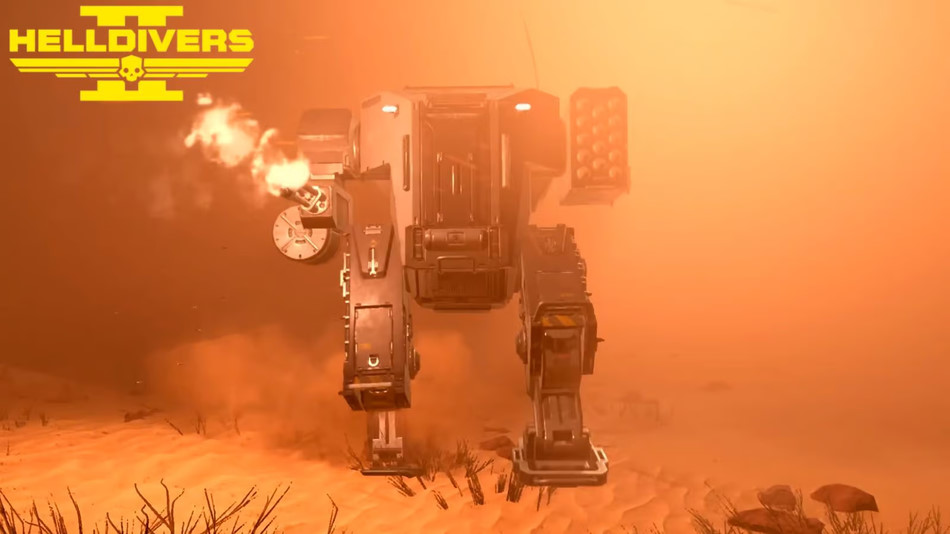 EXO-45 Patriot Exosuit di Mech Madness Helldivers 2