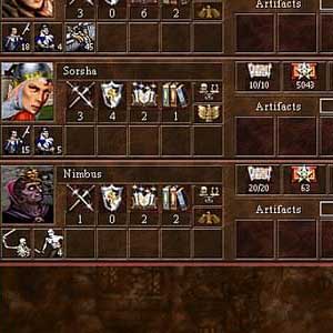 Heroes of Might and Magic 3 - Interfaccia
