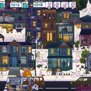 Hidden Cats in Spooky Town - Case