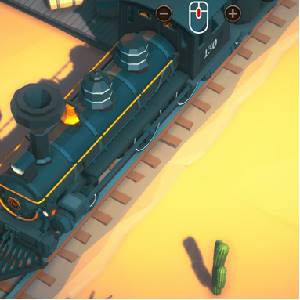Hidden Western Top-Down 3D - Treno