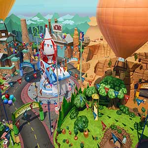 HOT WHEELS Looney Tunes Expansion - Pista del parco a tema