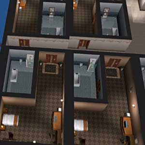 Hotel Giant 2 - Design delle camere