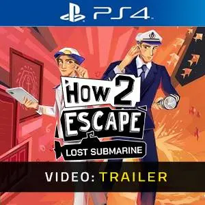 How 2 Escape: Lost Submarine PS4 - Trailer del Video