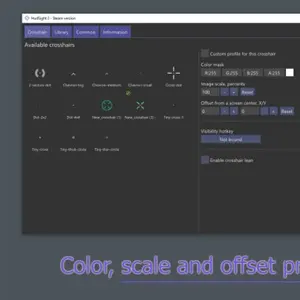 HudSight – crosshair overlay - Personalizzato