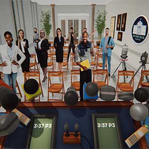 I Am Your President - Conferenza stampa