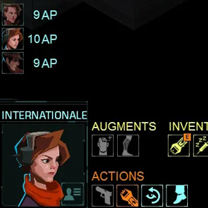 Invisible, Inc. - Interfaccia
