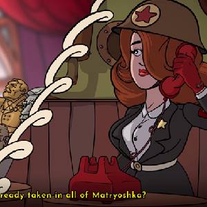 Irony Curtain From Matryoshka with Love Supremo Leader