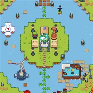 Island Robot Farm - Turbina Eolica