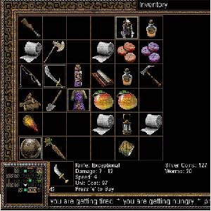 Islands of the Caliph - Inventario