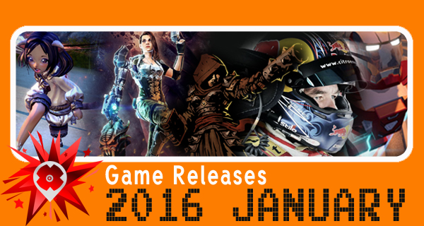Giochi in Uscita a Gennaio 2016