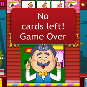 Janken Cards Gameover