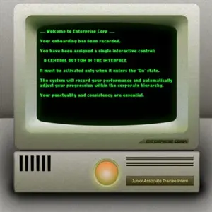 Just. Press. The Button. - Avviso di benvenuto