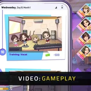 K-pop Idol Stories: Road to Debut - Gameplay