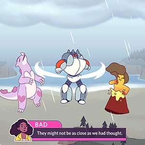 Kaichu The Kaiju Dating Sim - Gigachu, Tephra e Robot Gigante