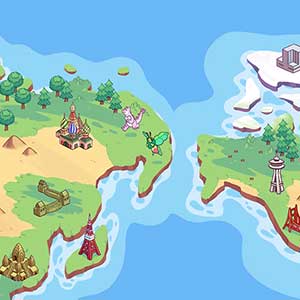 Kaichu The Kaiju Dating Sim - Kaichu Mappa del mondo