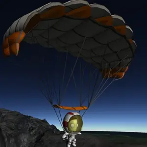 Kerbal Space Program Making History - Paracadute