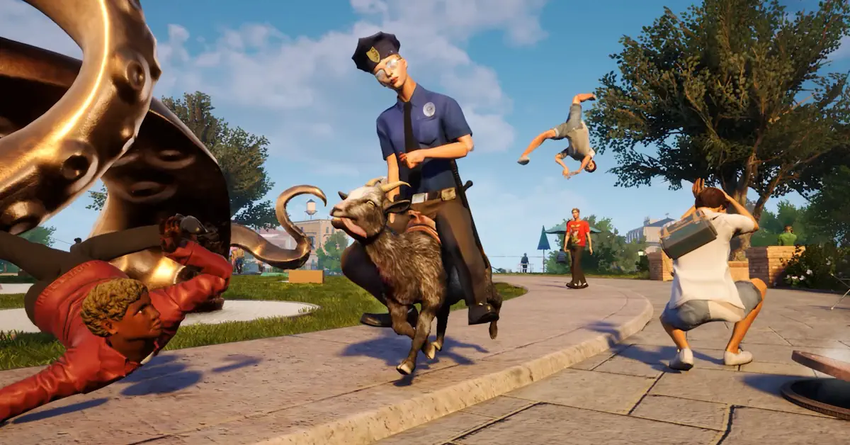Gioco Gratis PS Plus: Goat Simulator 3 porta il caos più esilarante ai giocatori PS4 e PS5 questa settimana