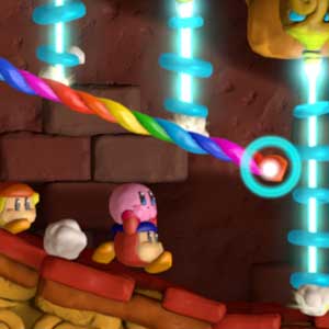 Kirby and the Rainbow Paintbrush Nintendo Wii U Muovendosi
