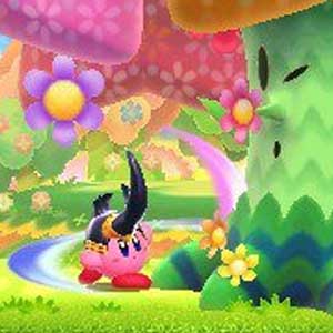 Kirby Triple Deluxe Nintendo 3DS Boschi fioriti