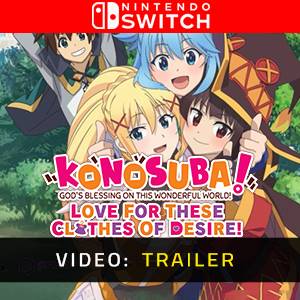 KONOSUBA God’s Blessing on This Wonderful World Love for These Clothes of Desire Trailer del Video