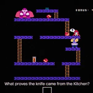 Kumitantei Old-School Slaughter - Parodia di Donkey Kong