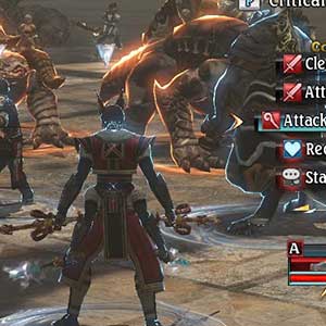 attacca usando le arti mistiche