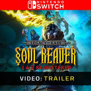 Legacy of Kain Soul Reaver 1&2 Remastered Nintendo Switch - Trailer Video
