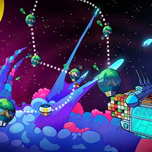 la prima consegna di pacchi della galassia