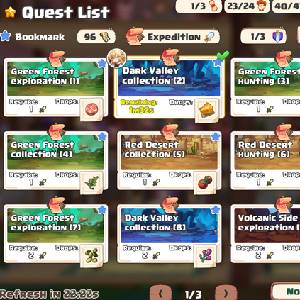 Love Tavern - Elenco Missioni