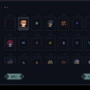 Megaloot - Selezione del Personaggio