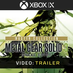 METAL GEAR SOLID 3 Snake Eater Master Collection Xbox Series X - Trailer Video