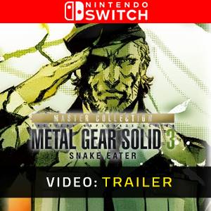 METAL GEAR SOLID 3 Snake Eater Master Collection Nintendo Switch - Trailer Video