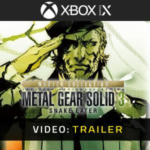 METAL GEAR SOLID 3 Snake Eater Master Collection Xbox Series X - Trailer Video
