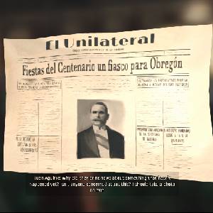 Mexico 1921 A Deep Slumber - Giornale