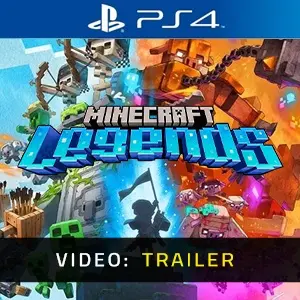 Minecraft Legends PS4 - Rimorchio Video