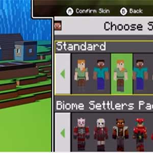 Minecraft Scegliere skin
