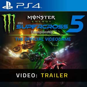 Monster Energy Supercross 5 PS4 Video Trailer