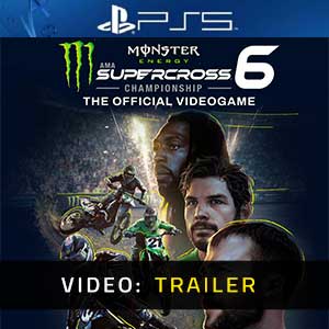 Monster Energy Supercross 6 PS5 Video Trailer