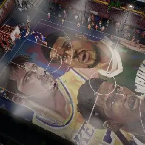 NBA THE RUN - Campo da Basket