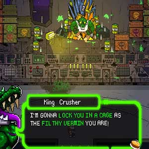 Futuristica città al neon in decadimento