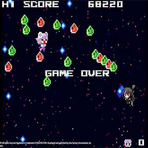 Neptunia Shooter Game Over