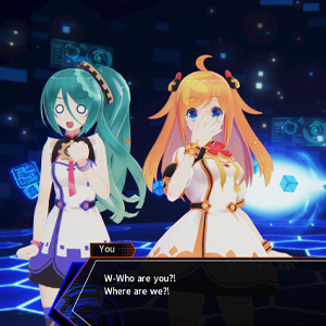 Neptunia Virtual Stars dialogo