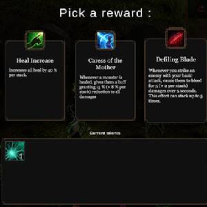 Never Mourn - Ricompensa