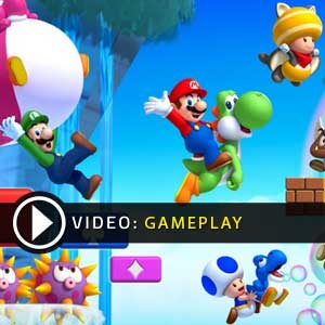 New Super Mario Bros U Wii U Gameplay Video