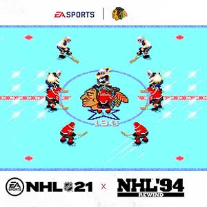 NHL 94 REWIND Squadra Di Calcio Di Washington