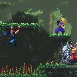 NINJA GAIDEN: Ragebound - Arrampicata