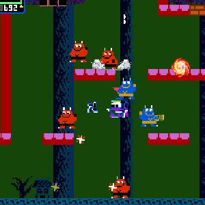 Ninja JaJaMaru: The Great Yokai Battle + Hell - Mostri