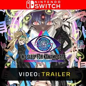 No Sleep For Kaname Date - From AI: THE SOMNIUM FILES Nintendo Switch - Video Trailer